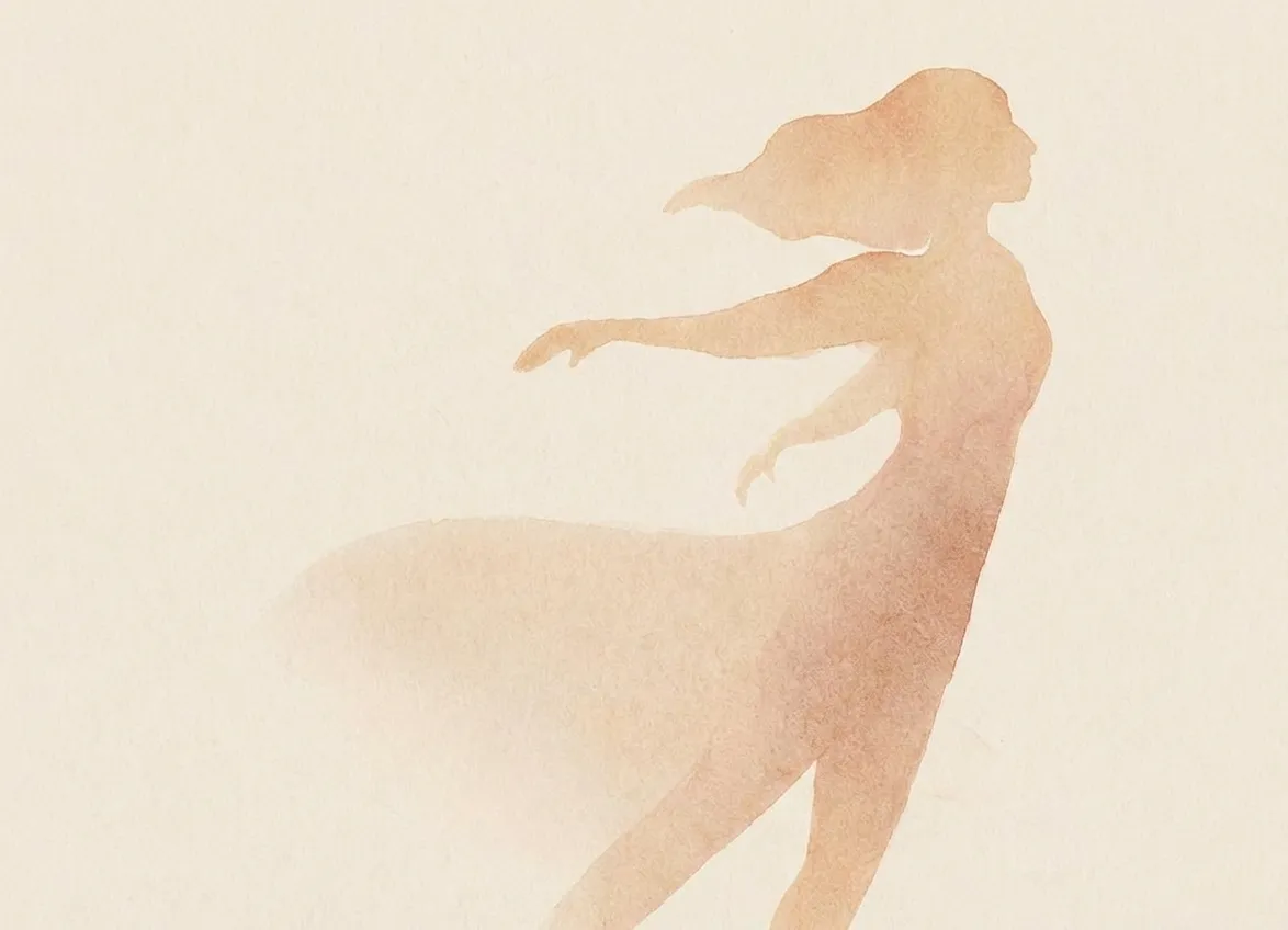 Silueta en movimiento