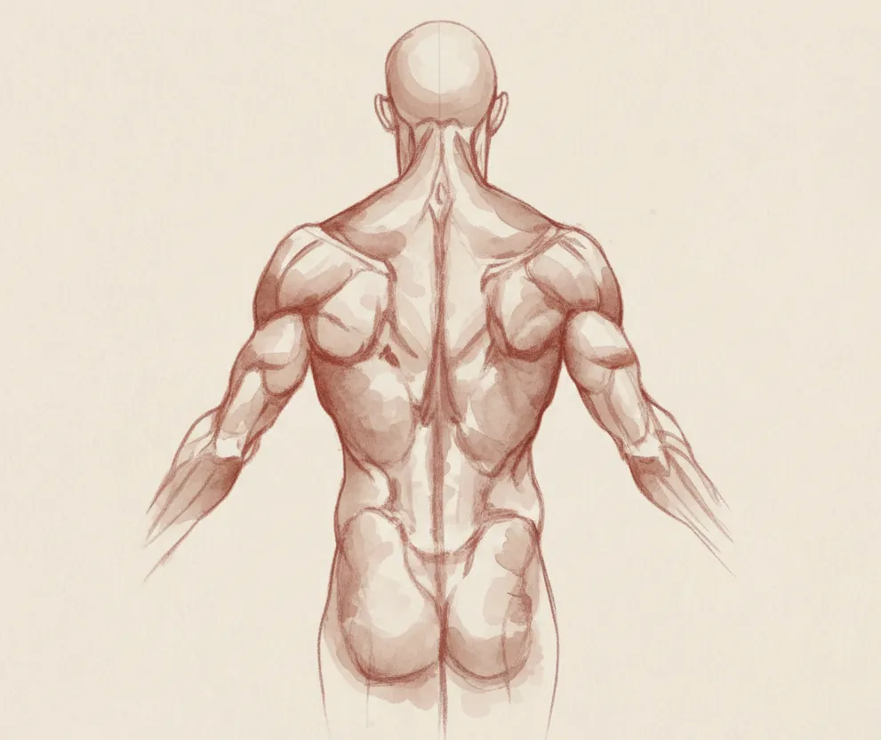 Estudio anatómico - espalda